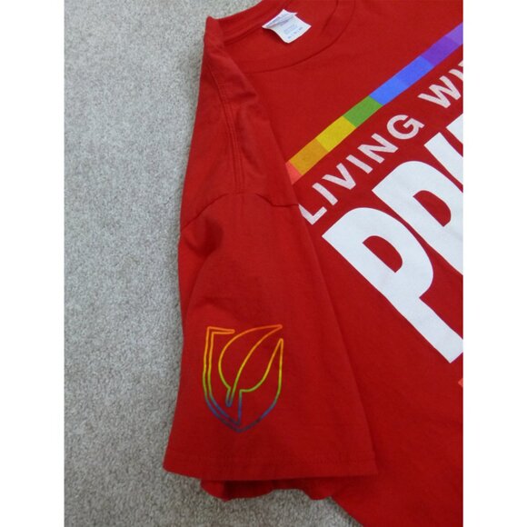 Pride - Living With Pride Gilead Red T-Shirt - Picture 7 of 11